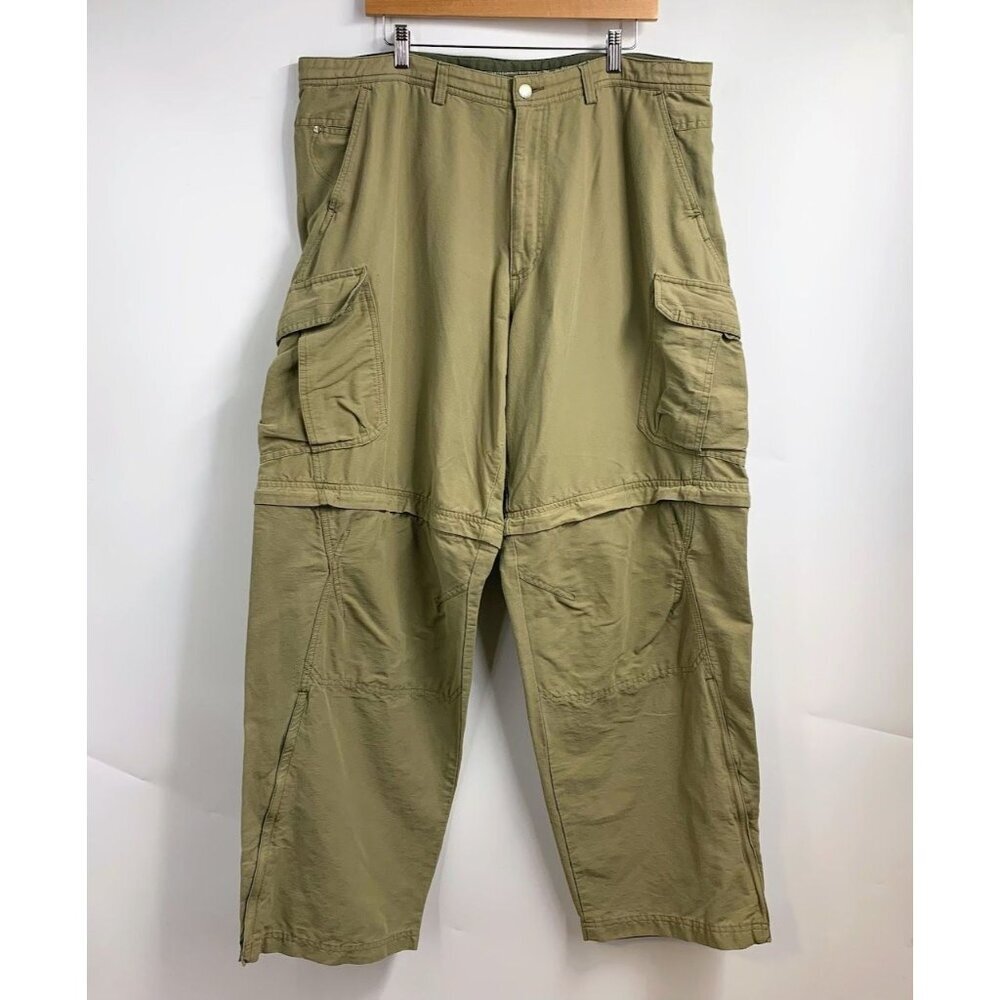 REI Co-op Men's Convertible Cargo Ankle‎ Zip Stretch Outdoor Pants Size 42